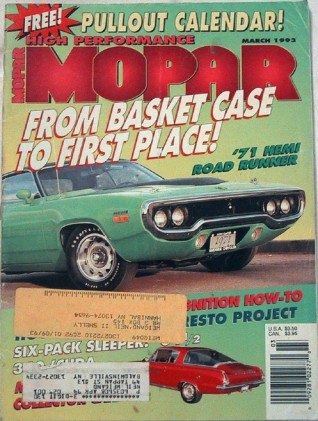 HIGH PERFORMANCE MOPAR 1993 MAR - '71 CHRYSLER 300*